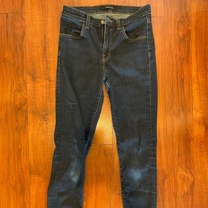 J Brand Dark Denim Skinny Jeans